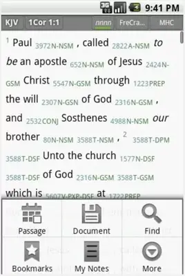 And Bible android App screenshot 2